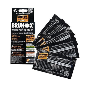 Brunox Gun Care серветки для догляду за зброєю 5 шт в коробці