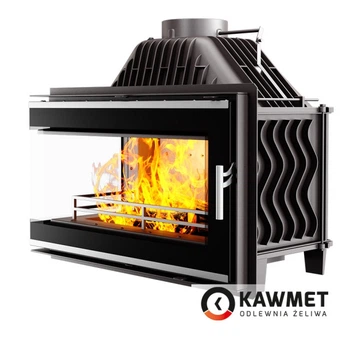 Камінна топка KAWMET W16 з лівим боковим склом без рами (14.7 kW)