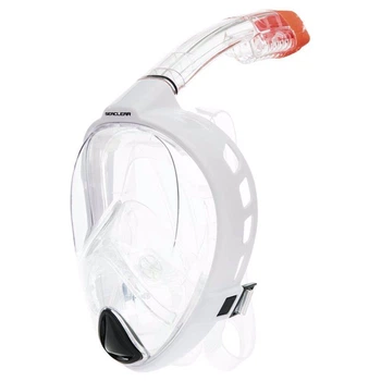 Полнолицевая маска с трубкой для плавания Bestway 24034 SeaClear Vista Snorkeling Mask (Белый)