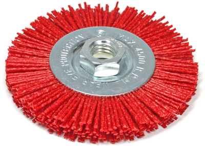 Щітка дискова S&R нейлонова 100 мм x M14 (136850100)