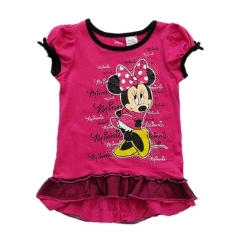 Туника Minnie Mouse Disney для девочки 92 см Малиновая 6234