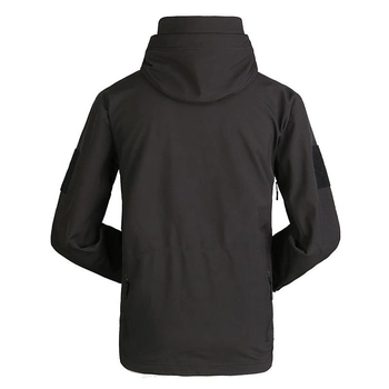 Тактическая куртка Tringa Soft Shell (Black) XXXL