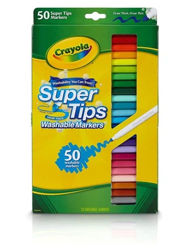 Набір фломастерів Crayola Super Tips Markers 50 штук (585050) (60121500)