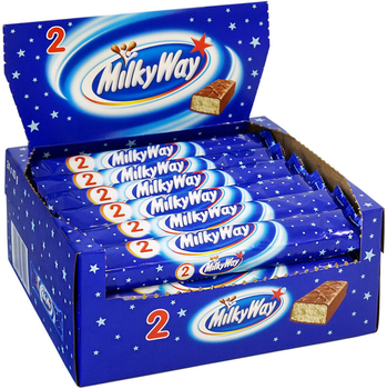 Упаковка батончиків Milky Way Twin 28 шт. х 43 г (5000159514675)