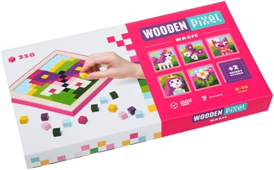 Mozaika Cubika Wooden Pixel 2 Magic Cub (CBK14880)