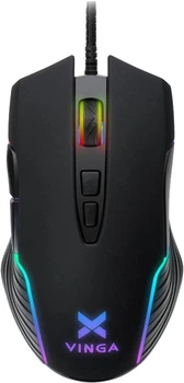 Мышь Vinga MSG-200 USB Black