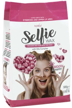 Плівковий віск для депіляції обличчя ItalWax Selfie в гранулах 500 г (8032835172098)
