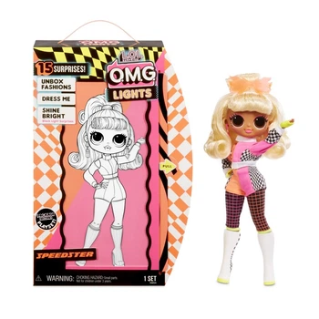Игровой набор с куклой LOL OMG Lights Speedster (MGA Entertainment) ЛОЛ Сюрпрайз светящаяся кукла Гонщик (565161)