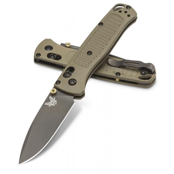 Нож Benchmade Bugout Ranger Green Grivory Handle (535GRY-1)