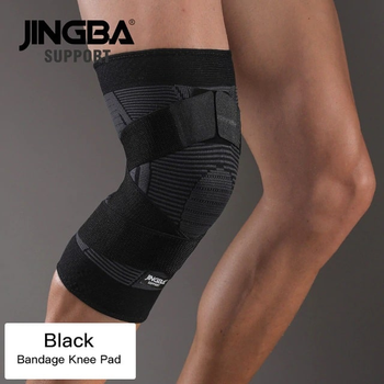 Бандаж на колено (JS105BB) JINGBA SUPPORT L/XL (fit0006293) Черный