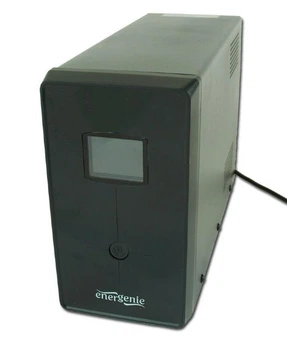 Источник бесперебойного питания EnerGenie 1200 ВА LCD-дисплей USB-порт (EG-UPS-033)