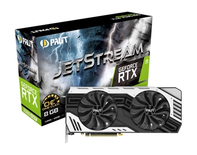 Видеокарта GF RTX 2060 Super 8GB GDDR6 JetStream LE Palit (NE6206S019P2-1061J)