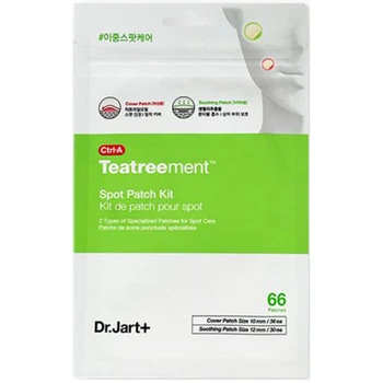 Патчи Dr.Jart против прыщей и постакне Ctrl-A Teatreement Soothing Spot Patch kit - 66 шт.
