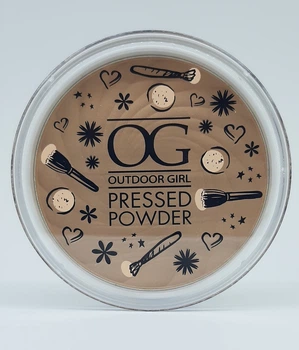 Пудра компактная OUTDOOR GIRL Pressed Powder MEDIUM BEIGE 9г
