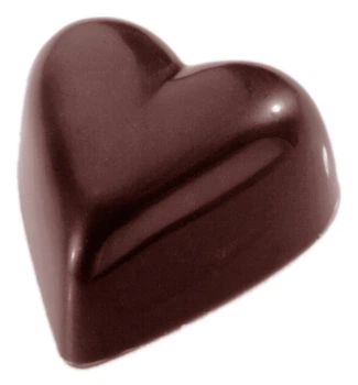 Форма для шоколаду Серце 33x31x15 мм Chocolate World 1417 CW