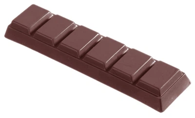 Форма для шоколада Батончик 125х30х13 мм Chocolate World 1132 CW