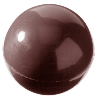 Форма для шоколада Сфера 25х12,5 мм Chocolate World 1158 CW