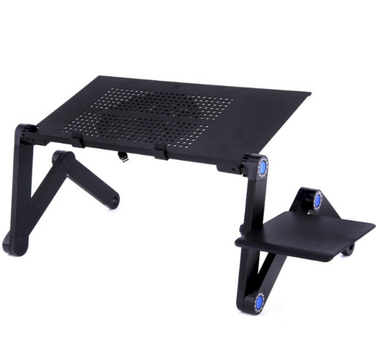 Столик Трансформер Для Ноутбука Laptop Table T6 з великим кулером і підставкою для мишки