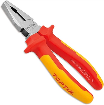 Плоскогубцы Toptul 7" 1000В VDE (chrome molybdenum) (DGCA2207)