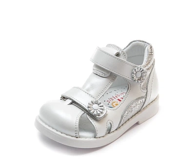 Босоножки Panda 070(27-701)(21-25)білі Белый 24р 15.8 см
