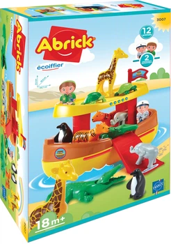 Klocki konstrukcyjne Ecoiffier Arka Noego z 12 zwierzętami (3280250030072)