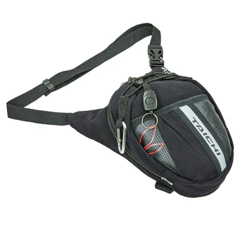 Мотосумка набедренная TAICHI MS-0307-T 3 л 19х24х7 см черный