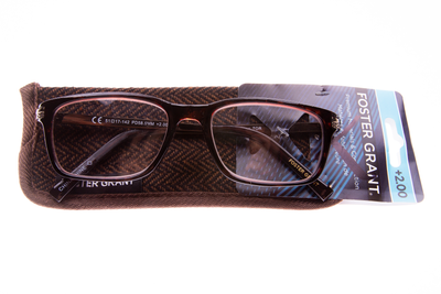 Очки для чтения + 2,00 Foster Grant темно коричневый-металлик US1-470158