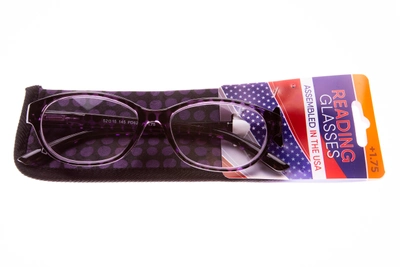 Окуляри для читання + 1,75 Reading Glasses фіолетовий-різнобарвний US1-470176