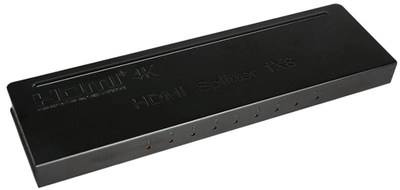 Сплиттер PowerPlant HDSP8-M HDMI 1x8 V1.4, 4K, 3D (CA911516)