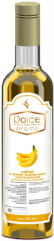 Сироп DOLCE AROMA Жовтий банан 700 мл