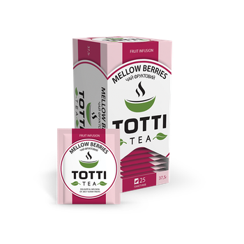 Чай фруктовий пакетований TOTTI TEA Соковиті ягоди 1,5 г х 25 шт