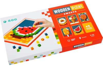 Mozaika Cubika Wooden Pixel 6 Sweets (CBK14927)
