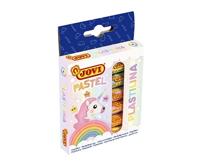 Пластилин Jovi Pastel 6 цветов по 15г (90/6Р)