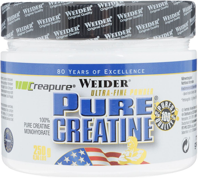 Креатин Weider Pure Creatine Powder 250 г Monohydrate Creapure (4044782317228)