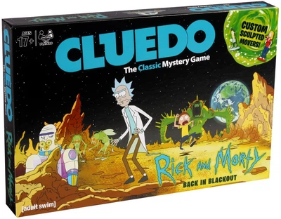 Настільна гра Winning Moves Клуедо Rick & Morty 003210 (5053410003210)