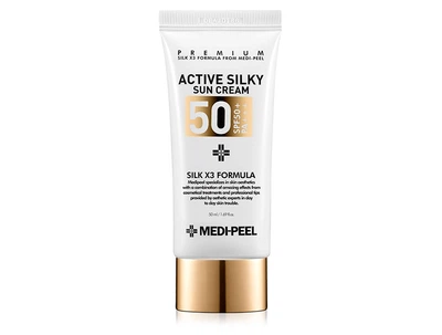 Солнцезащитный крем для лица MEDI-PEEL Active Silky Sun Cream SPF 50+ PA+++, 50мл (8809409341545)