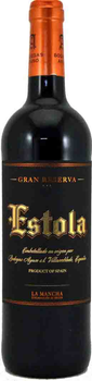 Вино Estola D.O. La Mancha Гран Резерва 2012 красное сухое 13.5% 0.75 л (8410479910298)