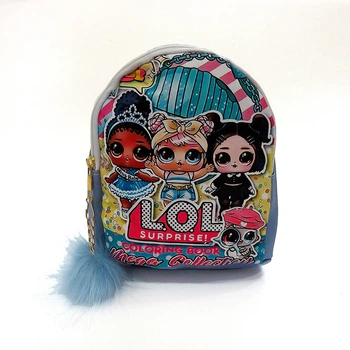 Рюкзак LOL Hacali kids для девочки Синий 17823