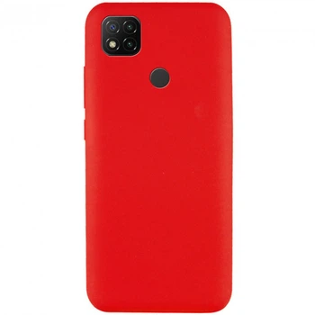 Чехол Soft Touch для Xiaomi Redmi 9C силикон бампер красный