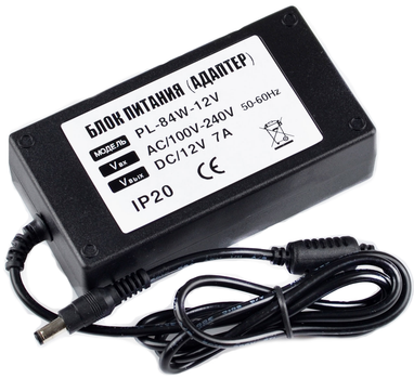 Блок живлення Venom 12 В 84 Вт IP20 (VPL-84W-12V)