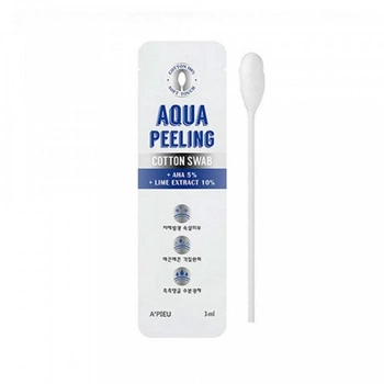 Кислотный пилинг с 8% AHA и BHA A'pieu Aqua Peeling Cotton Swab Intensive (8806185740173)