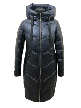 Пальто женское зимнее ICE bear GWD20302 42 темно синее