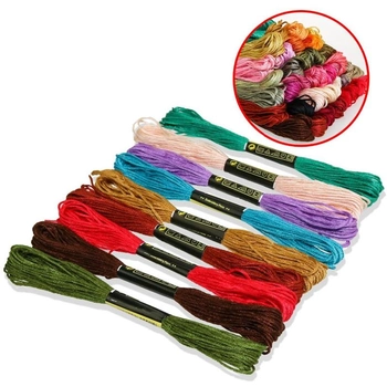 Многоцветный Набор Ниток Мулине CarryMul для Вышивки Крестиком, 50 штук (50-MUL)