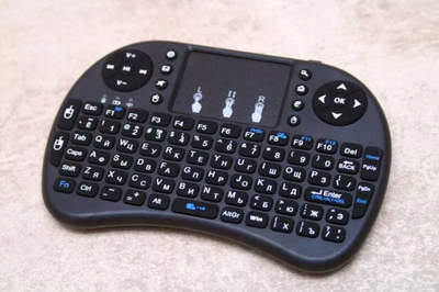 Бездротова міні клавіатура MWK08 wireless i8 + touch для смарт ТВ/ПК/планшетів