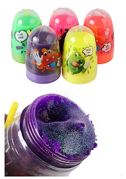 Антистресс-лизун "Crazy Slime" колба, в ассортименте DANKO TOYS (SLM-06-01)