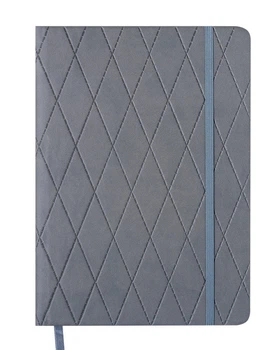 Ежедневник недатированный Buromax CASTELLO A5 серый 288 стр иск.кожа (BM.2051-09)