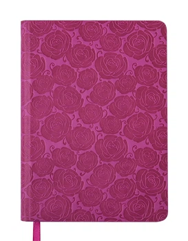 Ежедневник датированный 2021 Buromax FLEUR A5 розовый 336 стр (BM.2185-10)