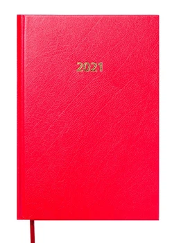 Ежедневник датированный 2022 Buromax STRONG A5 красный 336 стр (BM.2129-05)