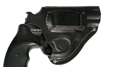 Поясная кобура для револьвера, со скобой для скрытого ношения (008)