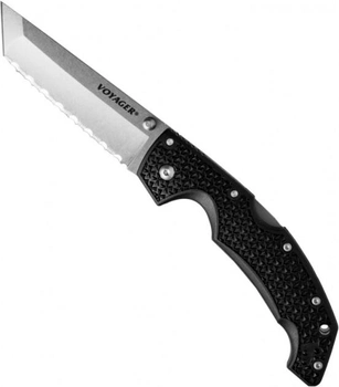 Складной Нож Cold Steel Voyager Large Tanto Point Serrated (29TLCTS) 1260.10.27